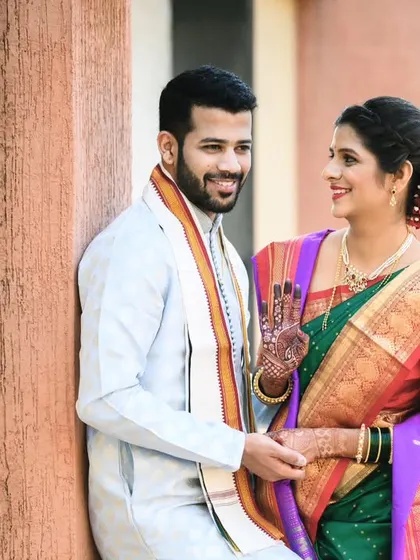 Tanvi and Aman sharing a quiet moment. The way they look at each other speaks volumes about their connection.
