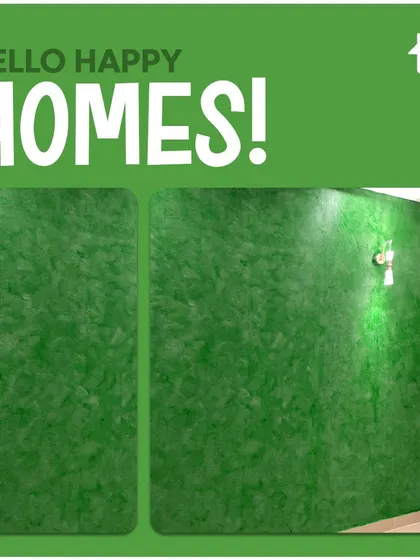 Hello Happy Homes! Here are some examples of the beautiful custom texture and stencil work I've done for my clients. A well-designed wall can completely transform the mood of a room.