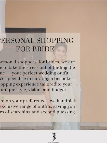 As a personal shopper for brides, I take the stress out of finding 'the one'. I curate a bespoke shopping experience tailored to your unique style, vision, and budget.