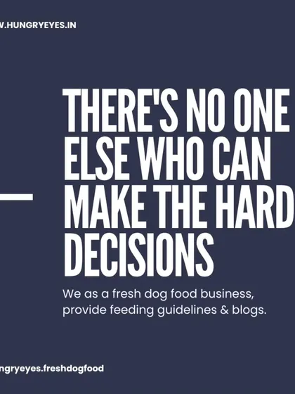Ultimately, you are the one who makes the hard decisions for your pet. We provide the feeding guidelines and blogs to empower you to make the best choice.