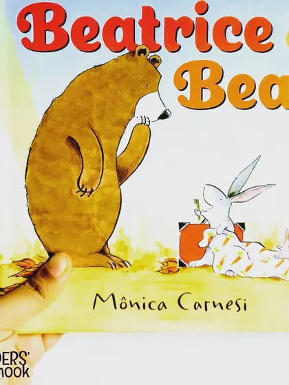 The mountains are calling, and it's time to snuggle up with a cozy read. This book, "Beatrice & Bear," is a perfect vacation read to share with your little ones.