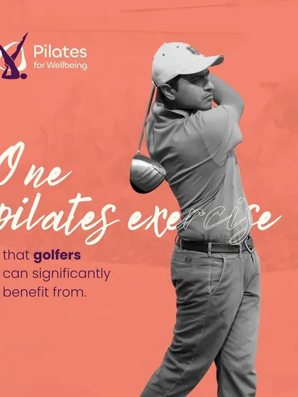 This Pilates exercise is designed specifically for golfers. The modified side arm series on the Reformer improves the power, stability, and accuracy of your golf swing by targeting key muscle groups and movement patterns.