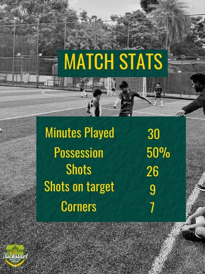 A thrilling 6-5 victory for our U-9 team against Kickstart FA, with Ronald scoring a double hat-trick. This match highlights the exciting, high-scoring nature of youth football.