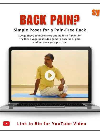 To support continuous learning, I provide resources like guided YouTube videos. This allows employees to practice simple and effective yoga poses for a pain-free back on their own time, reinforcing what they learn in our sessions.