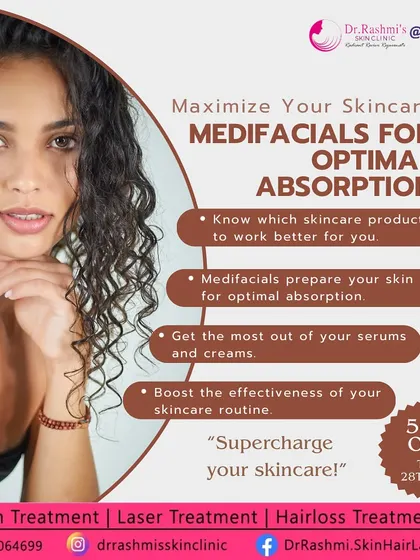 A medi-facial isn't just a facial; it's a way to maximize your entire skincare routine. By preparing the skin, it enhances the absorption of your serums and creams, boosting their effectiveness and supercharging your results.