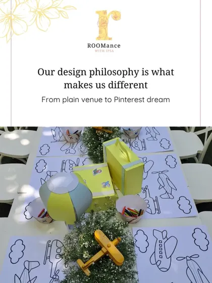Our design philosophy is what makes us different. We take a client's dream and a plain venue, and through thoughtful design and storytelling, we turn it into a Pinterest-worthy reality.