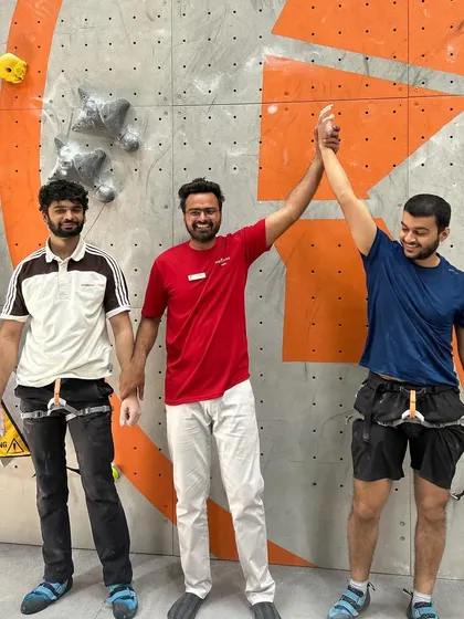 More winners from the Men's Speed Climbing event. We celebrate the top performers who showed incredible speed and agility on the wall.