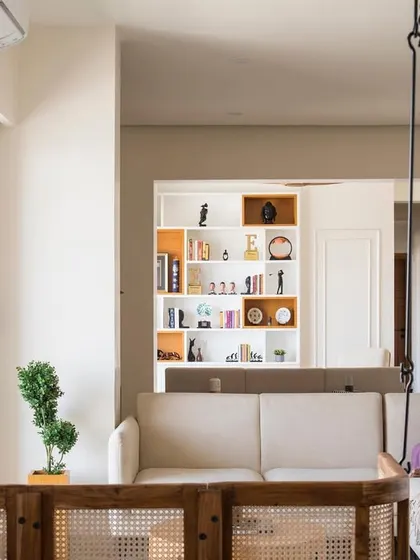 A candid moment in the space I designed. Seeing my clients enjoy their new home, finding quiet moments to read and relax, is the most rewarding part of my job.