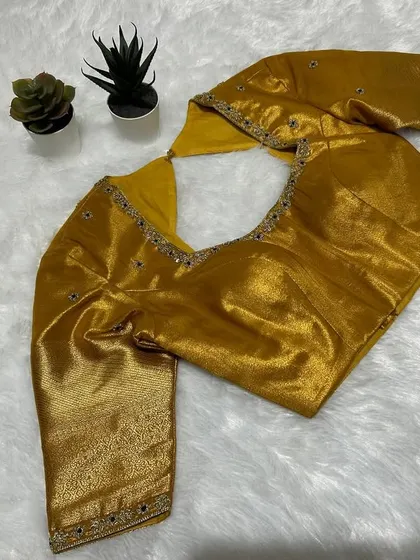 Drenched in mustard, detailed in handwork. Where timeless elegance meets modern indulgence.