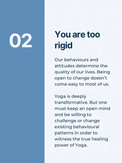 Yoga may not be for you if you want quick results, are too rigid, or seek perfection. It's a transformative journey that requires an open mind.