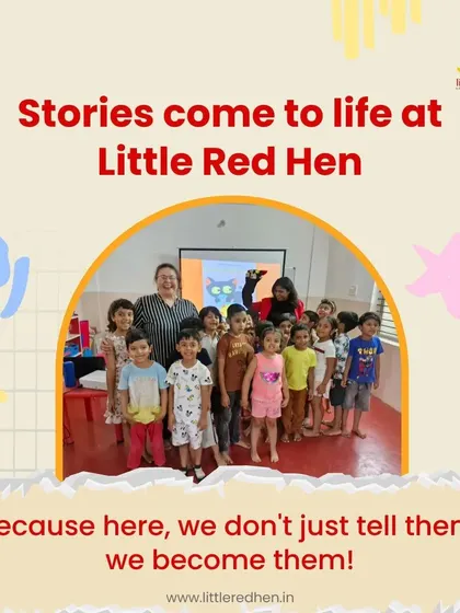 Stories come to life at Little Red Hen because we don't just tell them, we become them. Our children are active participants in every narrative adventure.