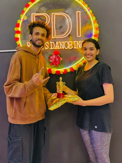 Another happy participant receiving an award for her performance. It’s all about building confidence and having a great time.