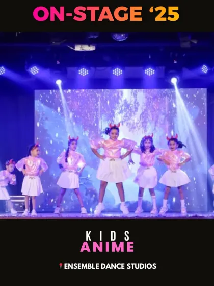 Our kids' anime-themed dance was a creative and playful performance. We love exploring fun and popular themes that get the children excited to dance.