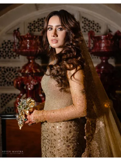 A portrait that feels like a classic painting. The rich colors and dramatic lighting create a timeless and artistic image.