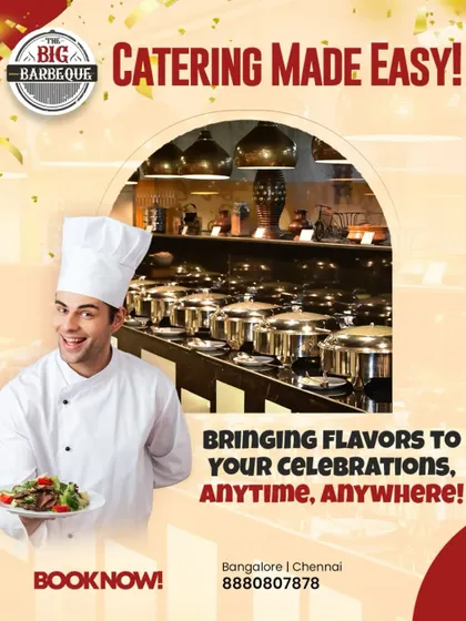 Catering made easy. We bring our celebrated buffet flavors to your celebrations, anytime and anywhere, with a smiling chef ready to serve your guests.