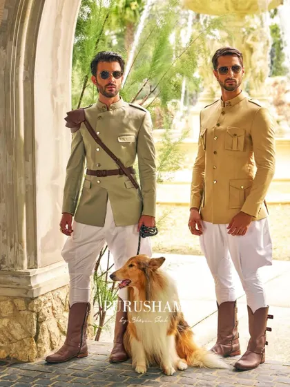 For the modern heir, where old-world charm meets effortless sophistication. These hunting-inspired jackets are designed for today, because true style never fades, it only evolves.