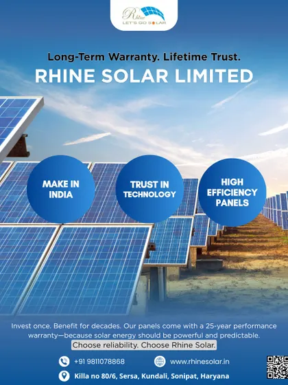 Long-term warranty, lifetime trust. Our panels come with a 25-year performance warranty because solar energy should be powerful and predictable.