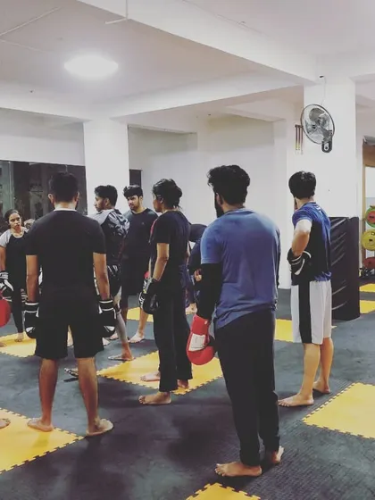 A shot from a packed class. The energy you feel when everyone is training hard together is incredible. This is what motivates us to push harder every day.