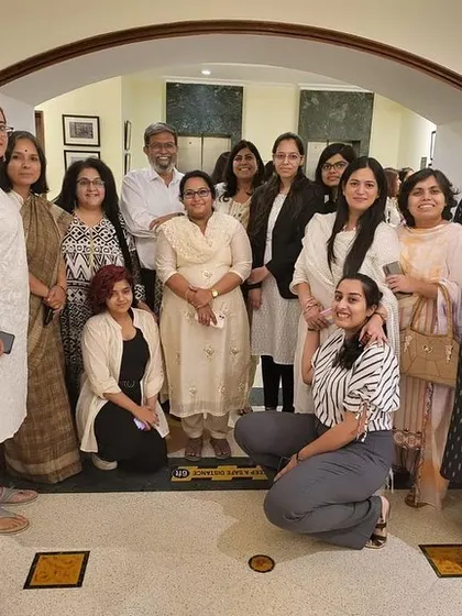 A group photograph with some of the women who attended our discussion. I am honoured to have their support and am committed to championing their cause within the bar association.