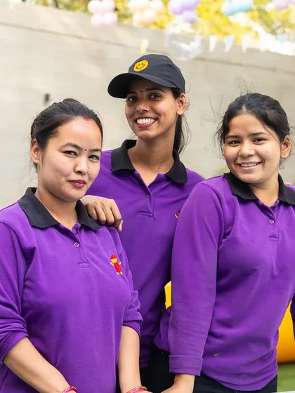 The amazing women of Playhouse! Our caretakers are always smiling, helpful, and ready to ensure your kids are safe and happy.