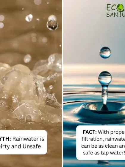 A common myth is that rainwater is dirty. The fact is, with proper filtration like our Neerain system provides, rainwater can be as clean and safe as tap water, perfect for recharging borewells and other non-potable uses.