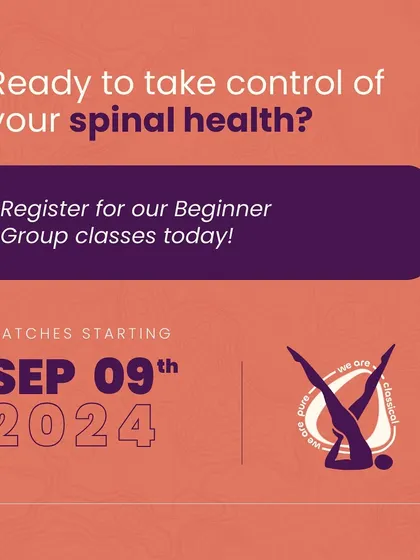 Ready to take control of your spinal health? Our beginner group classes are a great place to start. Join our upcoming batch to learn how to support your spine and prevent further degeneration.