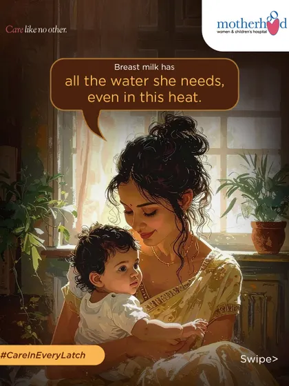 You can confidently reassure your family that breast milk contains all the water a baby needs to stay hydrated. Offering extra water can interfere with their milk intake and may even pose health risks.