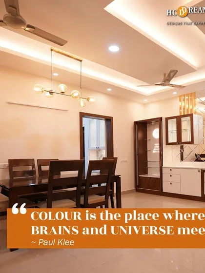 "Colour is the place where our brains and the universe meet." We use color psychology to craft experiences, choosing palettes that reflect your personality and enhance your well-being.