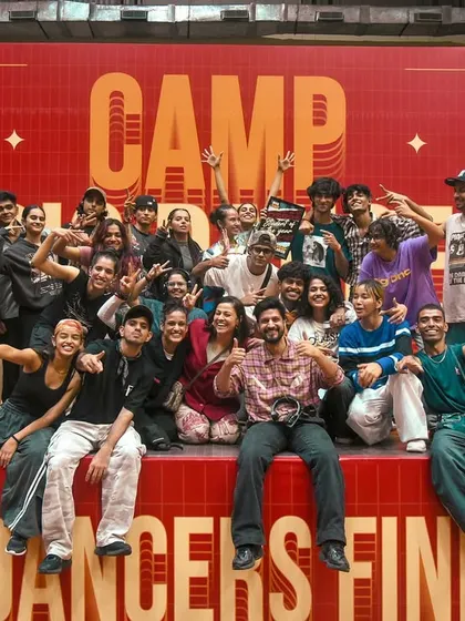 The vibe is everything. This is our fam after an insane week of dance, courage, and connection at Camp Big Dance. You come here to learn from international legends and leave with a global community of friends.