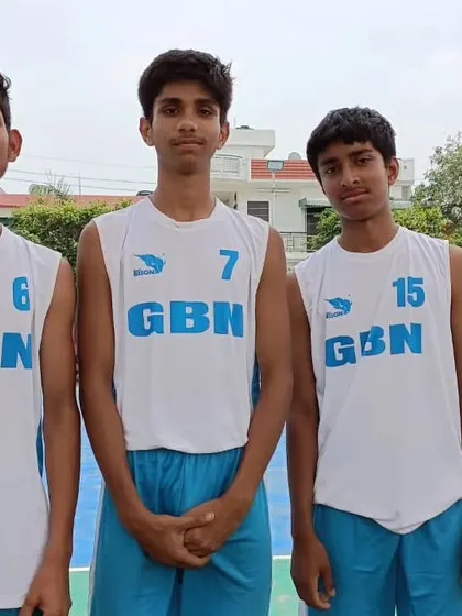 Our talented boys who were selected for the 21st Youth State Basketball Championship from Gautam Buddha Nagar.