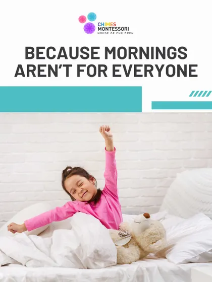 Because mornings aren't for everyone. We provide a flexible option that respects your family's schedule and your child's natural energy levels.