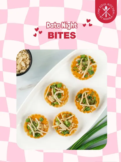 These spicy Thai canapés are another one of my favourite date night bites, full of crunch and flavour.