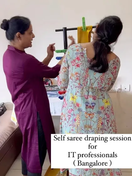An IT professional from Bangalore in a one on one session. I focus on breaking down each step so it's easy to understand and remember.
