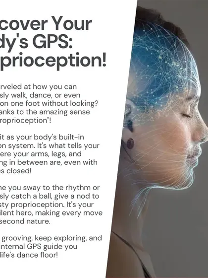 Discover your body's internal GPS: Proprioception. We teach you about this silent hero that makes every movement feel like second nature.