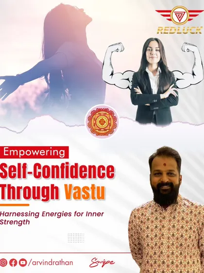 This carousel shows how to empower self-confidence through Vastu.