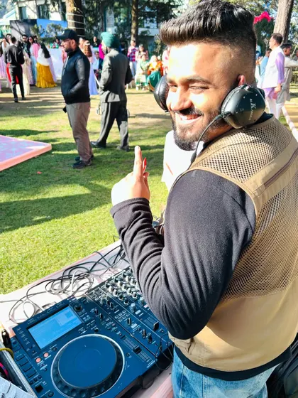 All smiles during a beautiful outdoor wedding ceremony in Mussoorie. It's a pleasure to be part of such happy occasions.