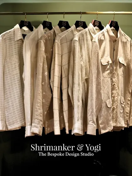 A perfect fit for your daily moments. This collection of shirts in neutral tones and varied textures, from subtle checks to clean stripes, showcases our range of refined casual wear.