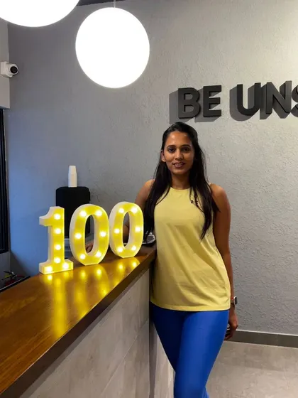 We're so proud to celebrate this member's 100th session. Keep up the amazing work!