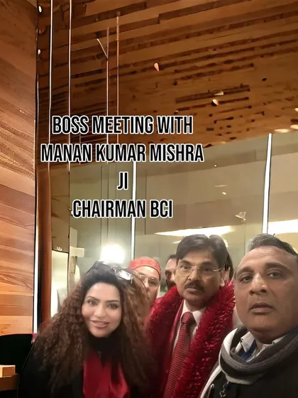 It was a great pleasure to meet with Manan Kumar Mishra ji, the Chairman of the Bar Council of India, to discuss matters concerning our legal profession.