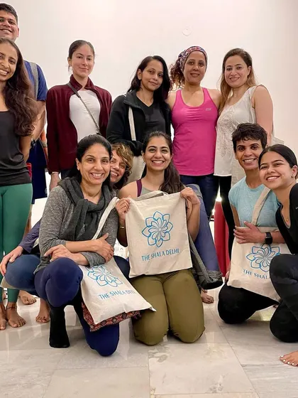 Celebrating the completion of a challenging and rewarding workshop. It's always amazing to see our community come together to support each other's growth.