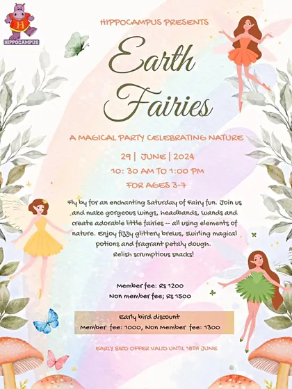 An early bird offer for our Earth Fairies party! I love giving families a chance to sign up early for this enchanting day of making gorgeous wings, wands, and magical potions.