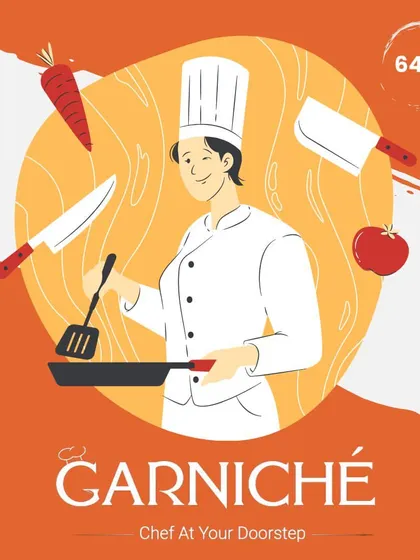 Our service brings a professional chef, complete with knives and fresh ingredients, right to your kitchen to cook up a storm. It's an all-in-one solution for party food.