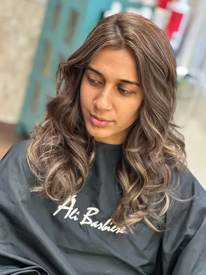 A final shot of this gorgeous brunette balayage.