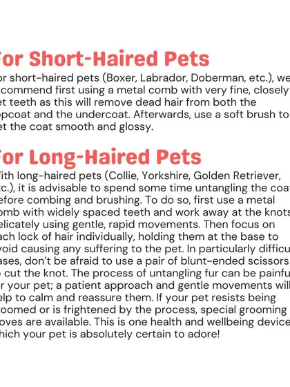 The right tools are essential. This guide explains the different combs and brushes I recommend for short-haired and long-haired pets to effectively manage their coats.
