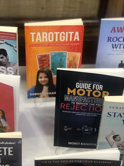 It's an incredible feeling to see my book, TarotGita, alongside the work of other authors. This milestone is a reminder to always chase your dreams.