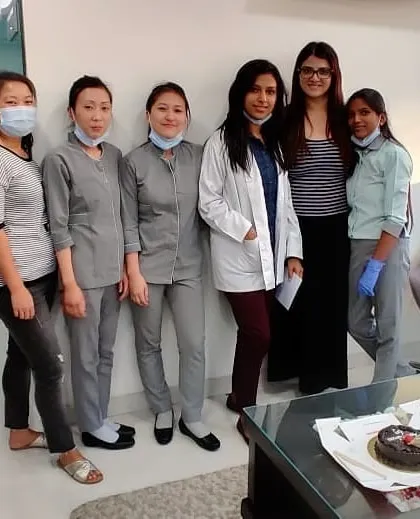 A photo with some of the incredible women on our clinic team. We believe in empowering and celebrating each other every day.