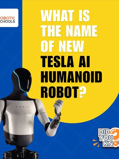 Did you know the name of Tesla's new humanoid robot? It's Optimus Gen 2, a robot so advanced it can handle delicate tasks. We keep our students updated on the latest in robotics.