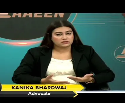Discussing women's rights in India on a DD Urdu program. It's always a pleasure to be part of initiatives that aim to spread legal awareness.