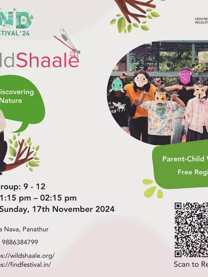 Learning should be a joyful exploration. In my parent-child workshops like WildShaale, we use creative play and engaging activities to rediscover nature and foster a deep, shared appreciation for the world around us.