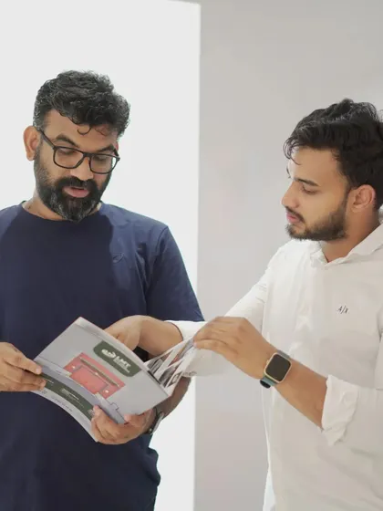 Shaheen and Ebadurahman Tech reviewing our product offerings.